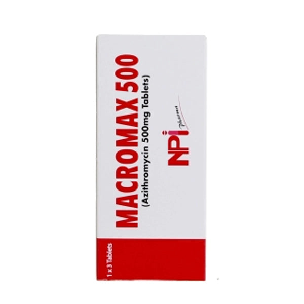 Macromax 500mg Tab 3's