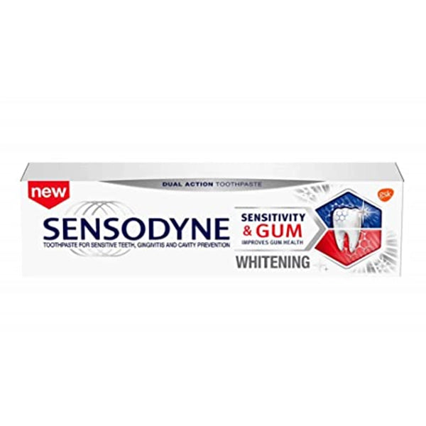 Sensodyne Sensitive &amp; Gum Whtening Toothpaste 75 Ml