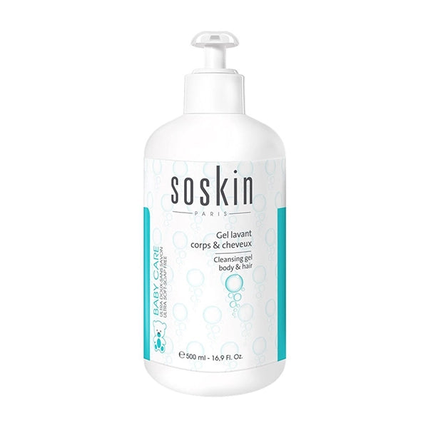 Soskin Baby Cleansing Gel Body &amp; Hair 500ml