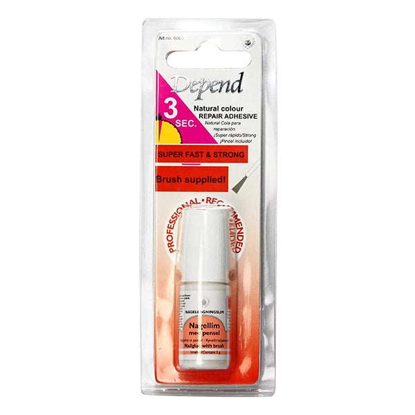 Depend Repair Nail Glue With Brush 03g 6001