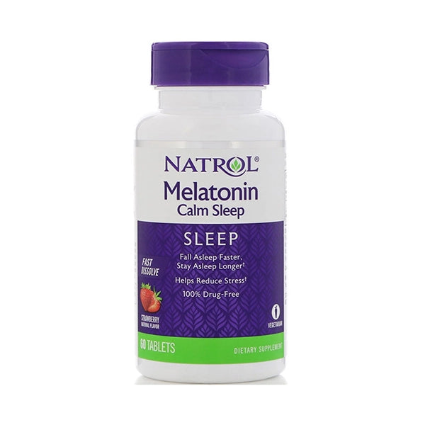 Natrol Melatonin Calm Sleep 6mg 60 Tab