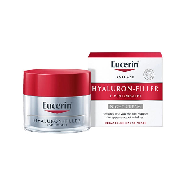 Eucerin Hyaluron Filler &amp; Volume Lift Night Cream 50 Ml