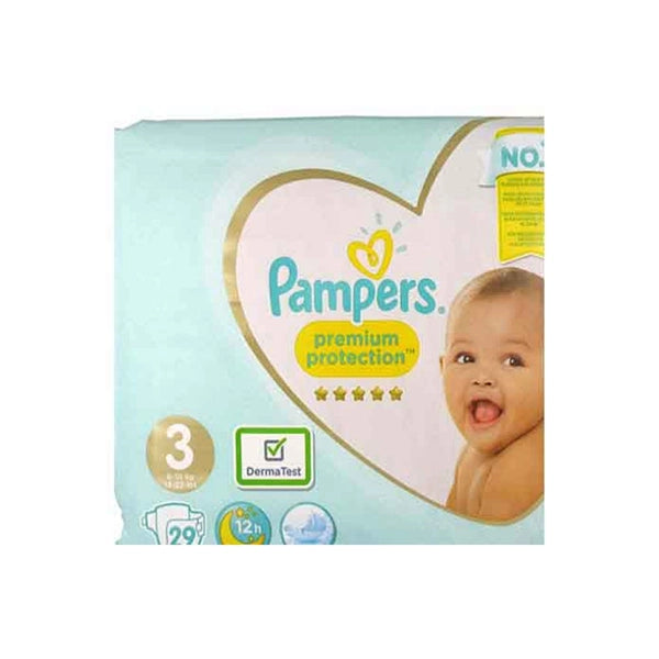 Pampers Premium Protection Size Three 29 Diapers