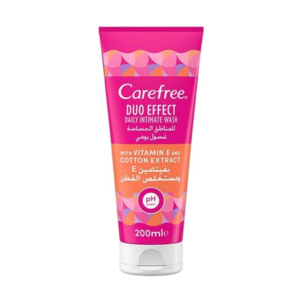 Carefree Daily Intimate Wash With Vit E 200ml