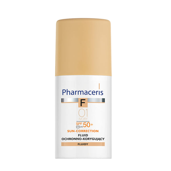 Pharmaceris Protective Corrective Fluid Foundation 01 Ivory Spf 50+
