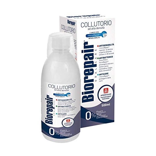 Biorepair Mouthwash Sensitive 3 In 1 500ml