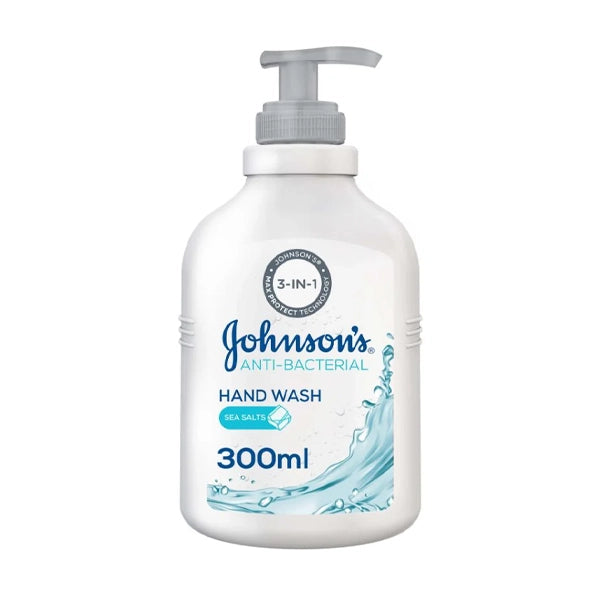 Johnson's Anti-bacterial Hand Wash Seasalt 300ml