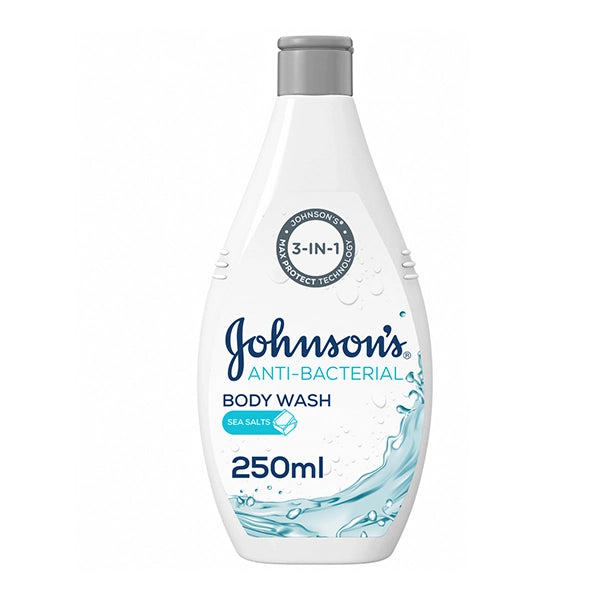 Johnson's Anti-bacterial Body Wash Seasalt 250ml