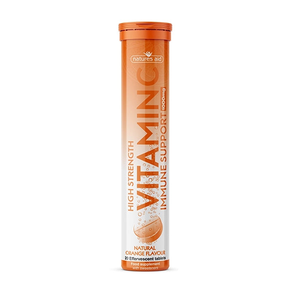 Natures Aid Vitamin C 1000mg 20 Effervescent Tab