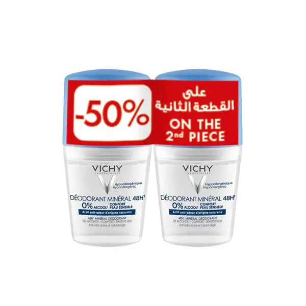 Vichy Deo Roll On Mineral 48h (offer Pack )