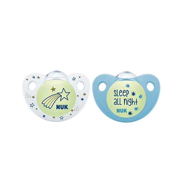 Nuk Pacifier S1 S2 Night &amp; Day 1 Blc