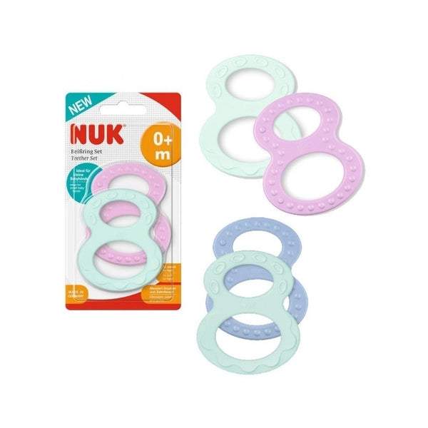Nuk Teether Set 0+ M