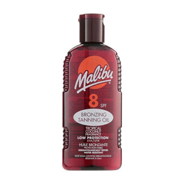 Malibu Bronzing Tanning Oil 8 Spf 200ml
