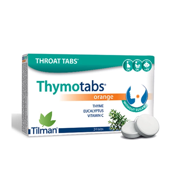 Thymotabs Lozenges  Orange 24 Pcs