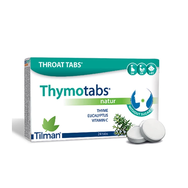 Thymotabs Lozenges Natur,vit C 24 Pcs