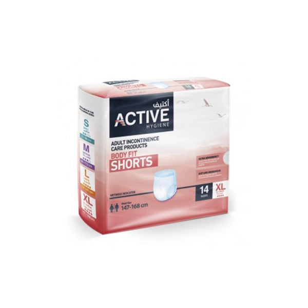 Active Short Adult  Xl 14 Pieces
