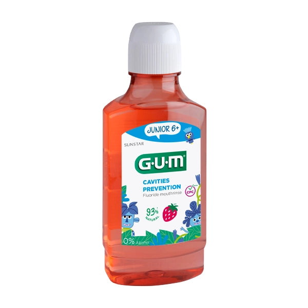 Gum Junior Monsters Mouthwash 6+ 300ml