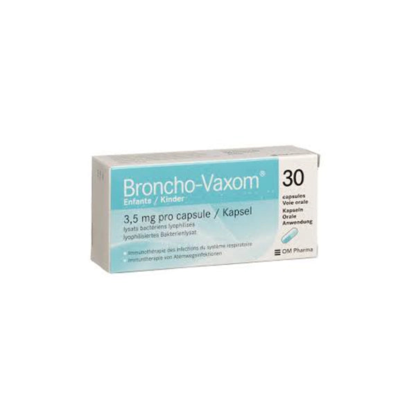 Broncho-Vaxom 3.5 Mg Children Capsules 30's