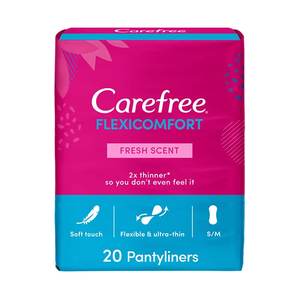 Carefree Flexicomfort Fresh Scent 20 Pieces