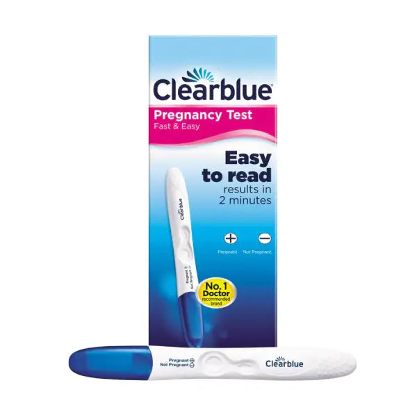Clearblue Pregnancy Test Easy To Read Results In 2 Minutes 1 Test