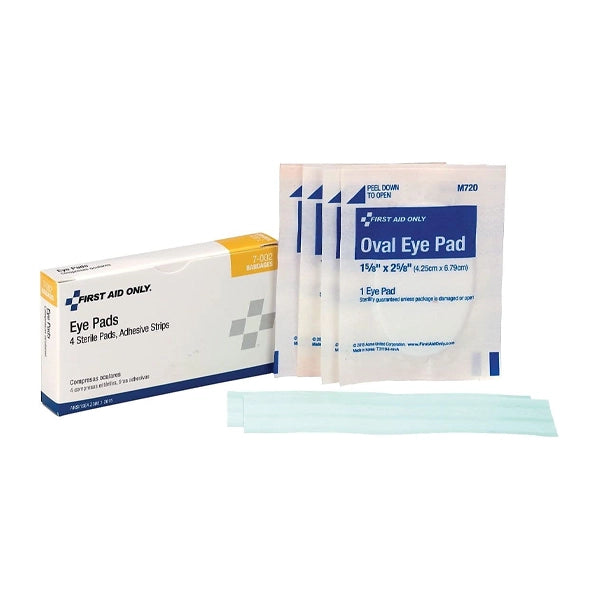 Sterile Adhesive Eye Pads 4's