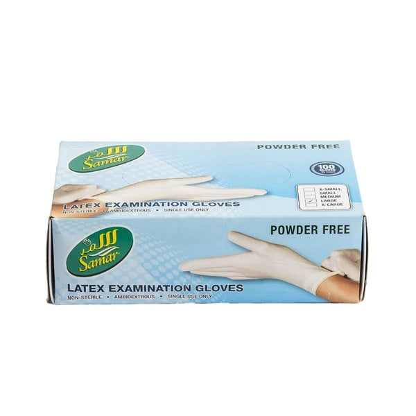 Samar Latex Examination Gloves (xl) 100's
