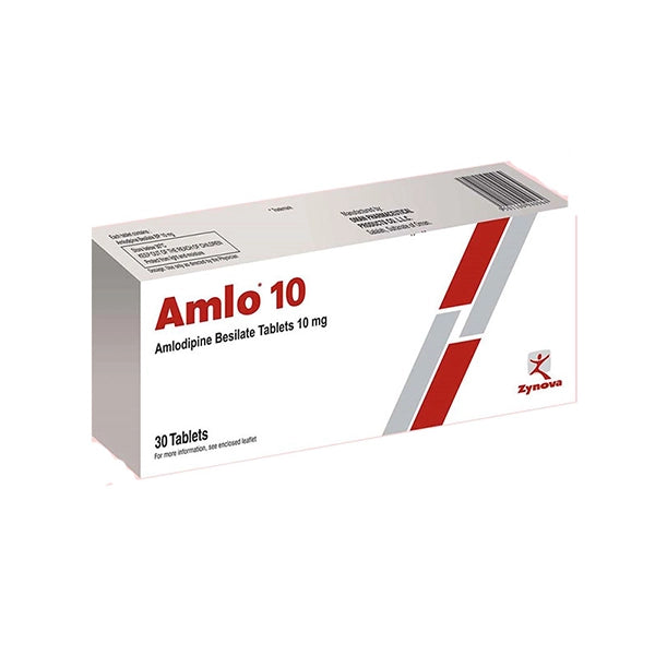 Amlo 10mg Tabs 30's