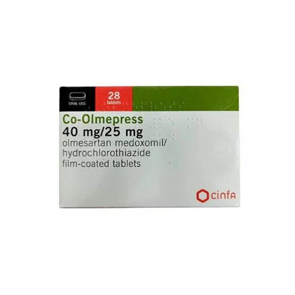 Co-olmepress 40-25mg Tab 28's