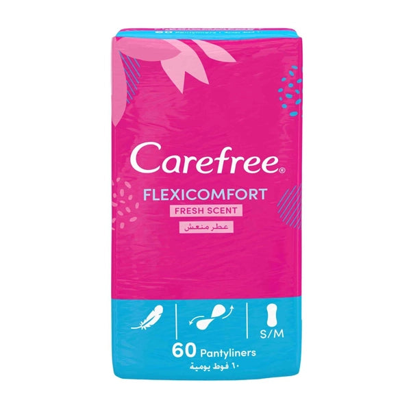 Carefree Flexicomfort Fresh 60 Pcs