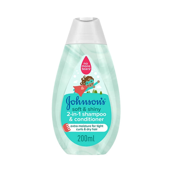 Johnson's Soft &amp; Shiny Shampoo &amp; Conditioner 200ml