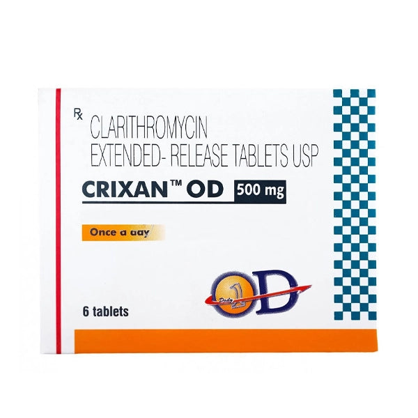 Crixan 500mg Tab 10's