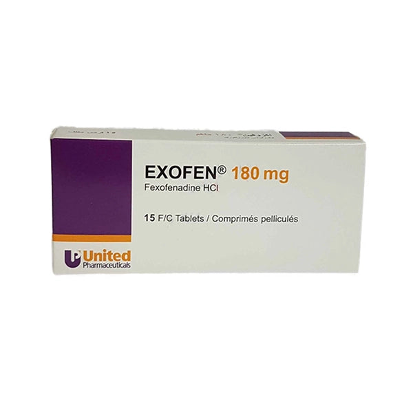 Exofen 180mg Tab 15's