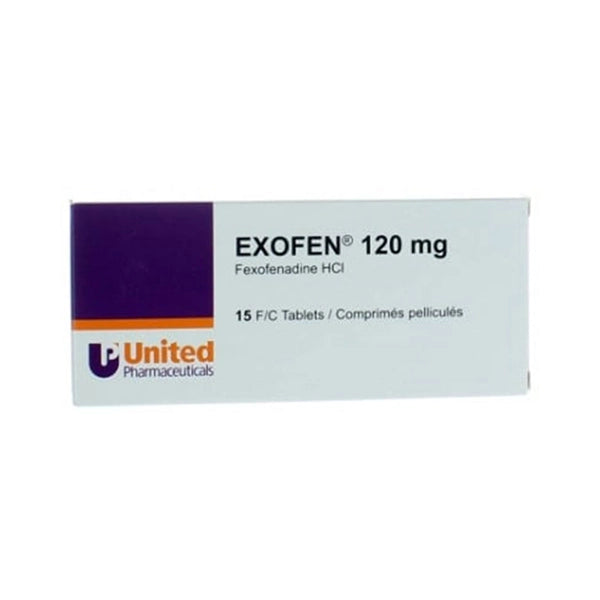 Exofen 120mg Tab 15's