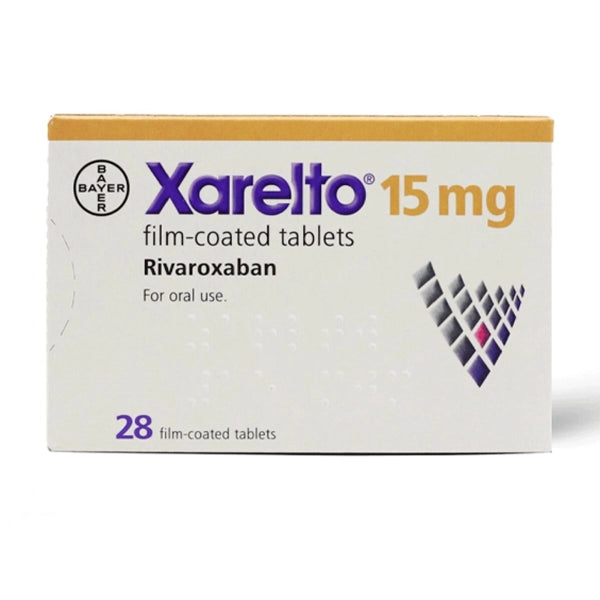 Xarelto 15mg Tab 28's