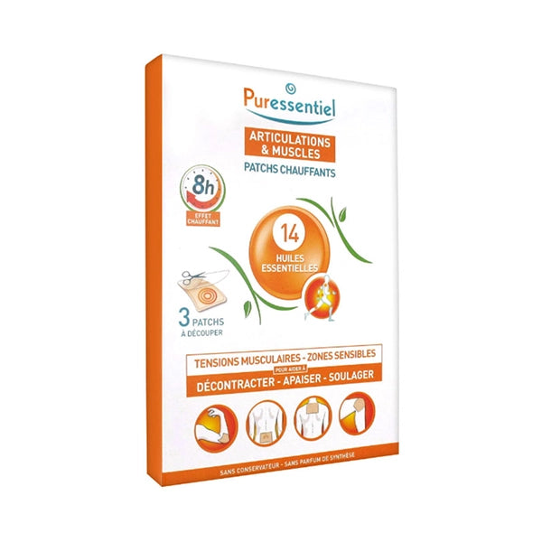 Puressentiel Muscles &amp; Joints Heating Patches 3's