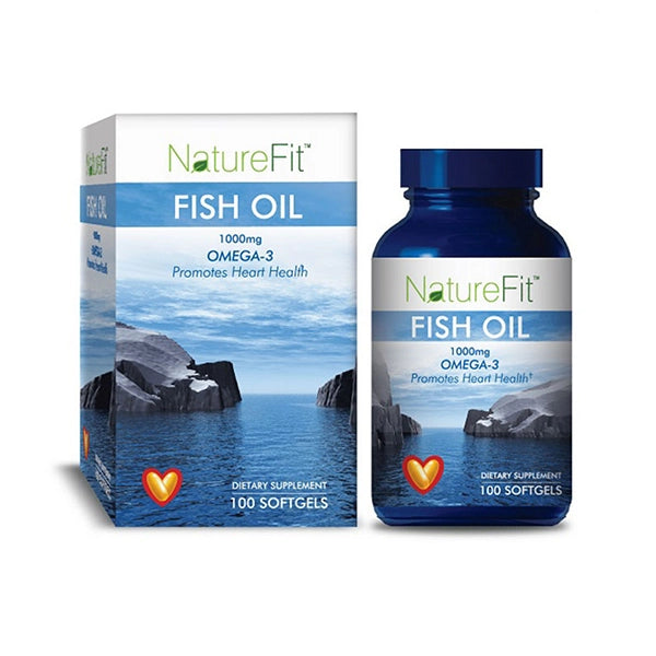 naturefit fish oil softgels 100s - supplements - Naturefit