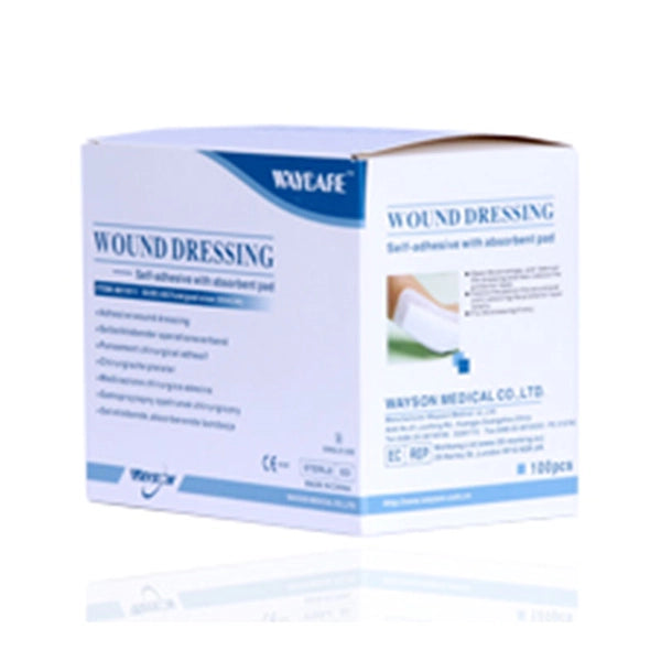 Waycare Adhesive Dressing Waterproof 9x15 (5 X 10) 50's