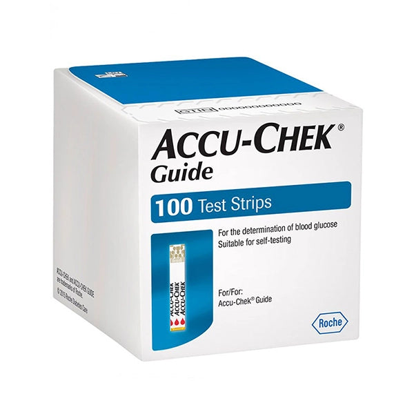 Accu Chek Guide Test Strips 100's