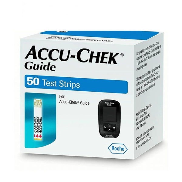 Accu Chek Guide Test Strips 50's