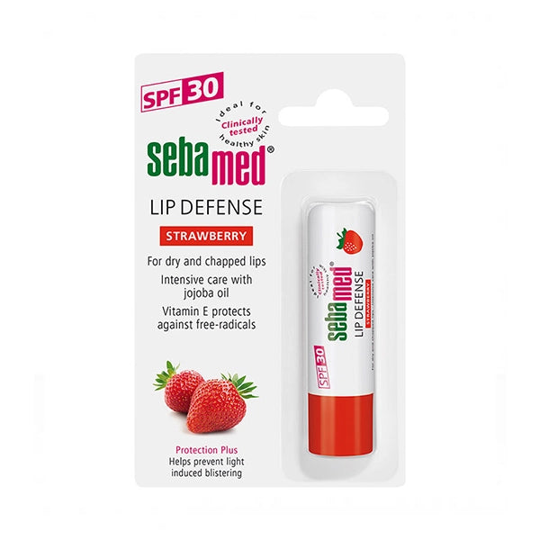 Sebamed Lip Defence Stick Strawberry 4.8g