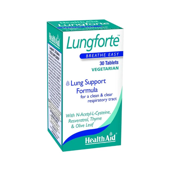 Health Aid Lungforte Tab 30's