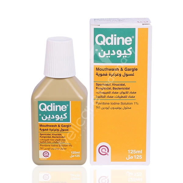 Qdine Mouthwash 125 Ml