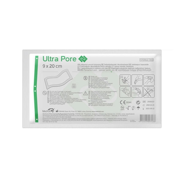 Medrull Ultra Pore Adhesive Wound Dressing 9*20 Cm  25 Pcs