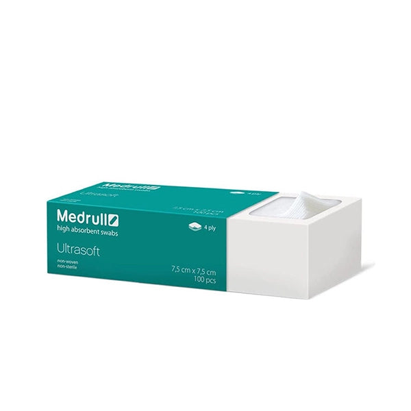 Medrull Gauze Swabs 7.5*7.5 Cm 5 Pcs