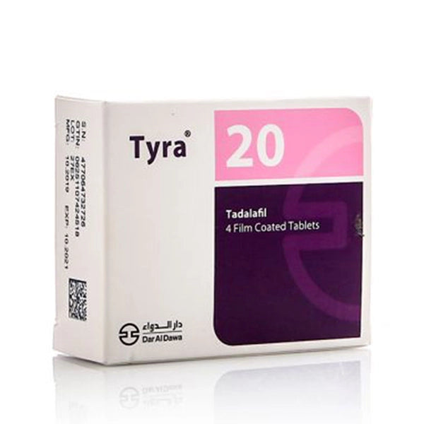 Tyra 20mg Tab 4's