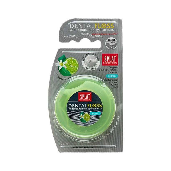 Splat Proff. Dental Floss Bergamot &amp; Lime 30m