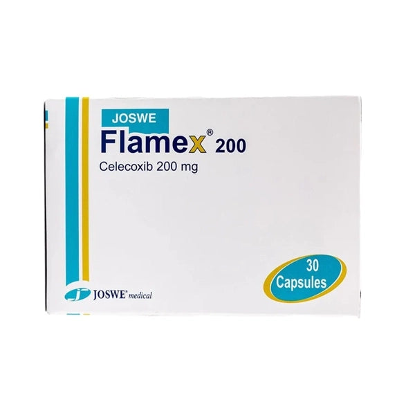 Joswe Flamex 200mg Cap 30's
