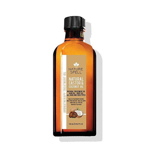 Nature Spell Natural Castor &amp; Coconut Oil 150ml