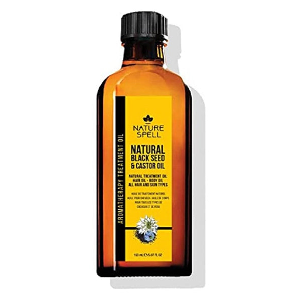 Nature Spell Natural Black Seed &amp; Castor Oil 150ml