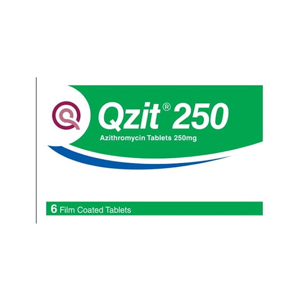 Qzit 250mg Tab 6's